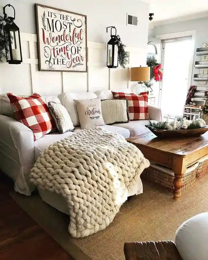 Cottage Christmas Cozy Textiles and Warmth