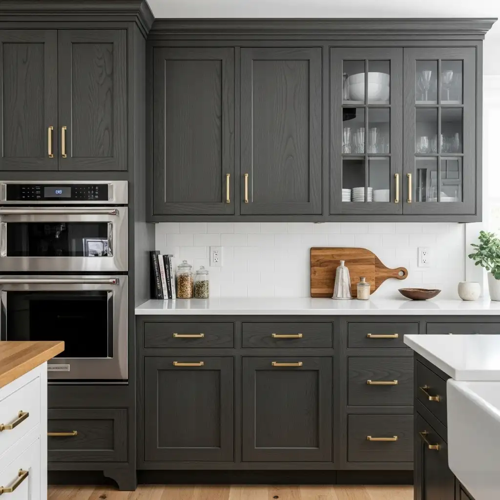 Stained Charcoal Gray Oak