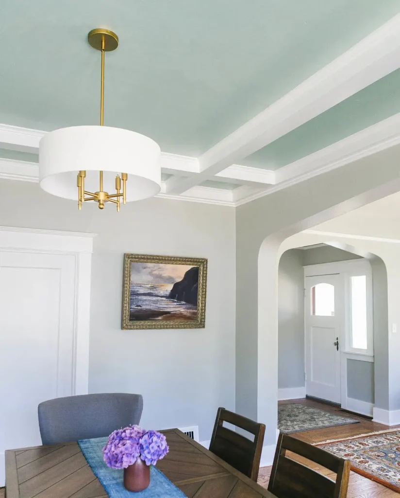 Accent Ceiling Soft and Sophisticated Pastels