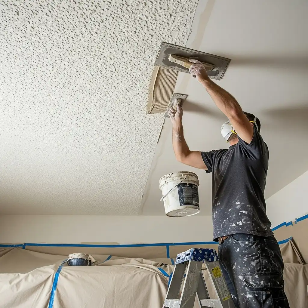 Covering Popcorn Ceiling Without Removal