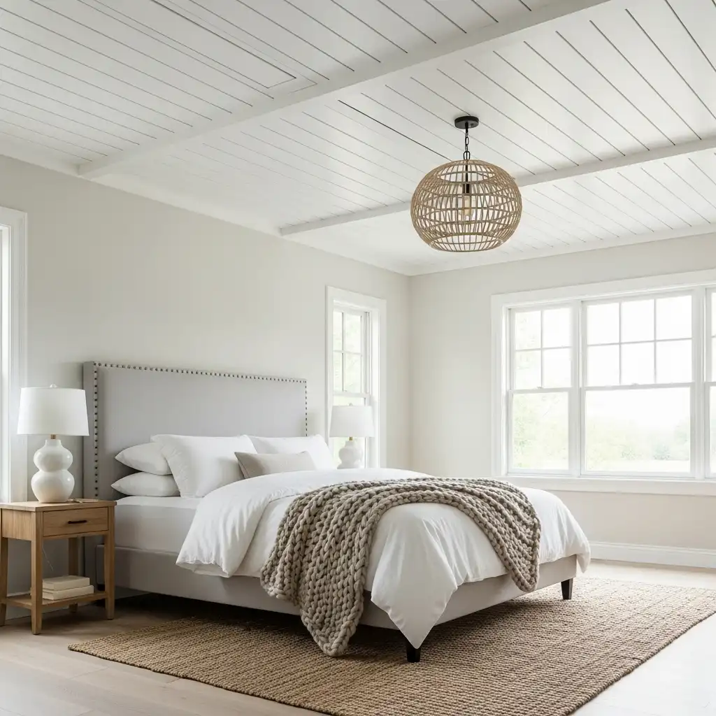 Bedroom Ceiling Designs Shiplap