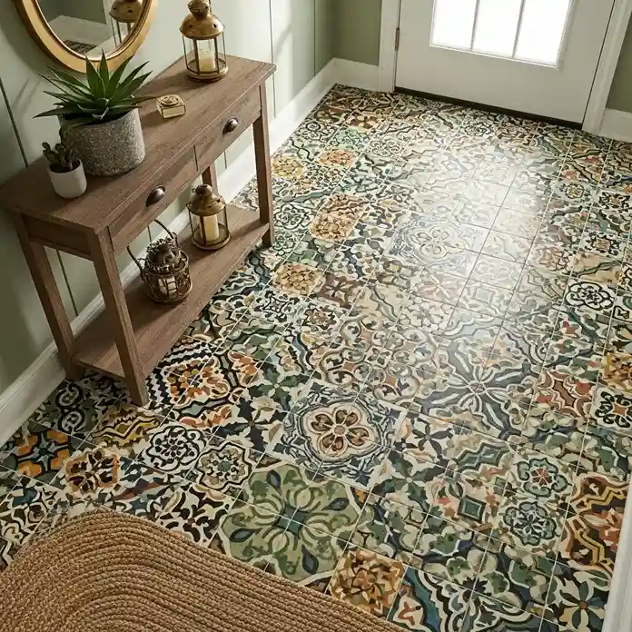 Vibrant Encaustic Cement Tiles