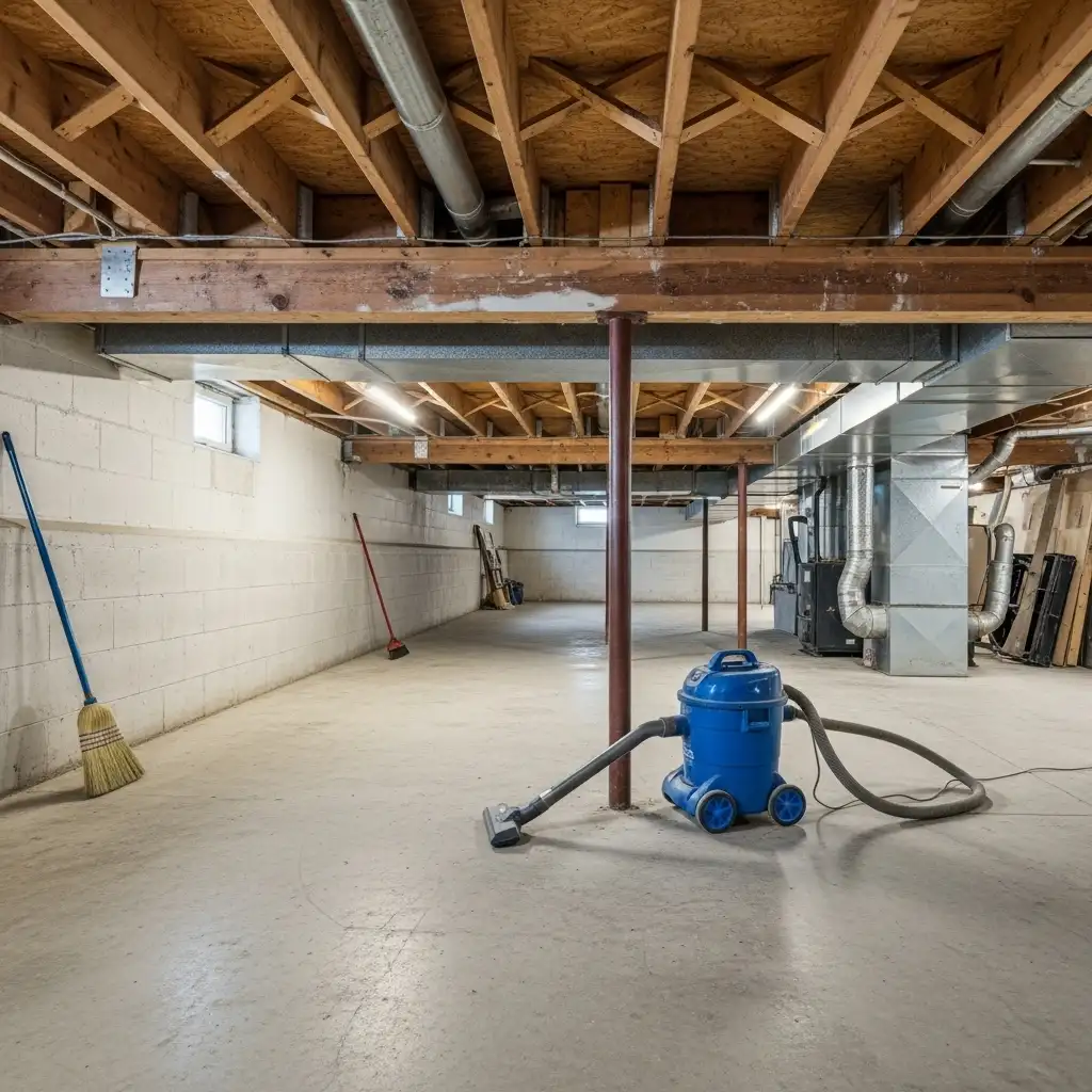 Basement Ceiling The Deep Clean