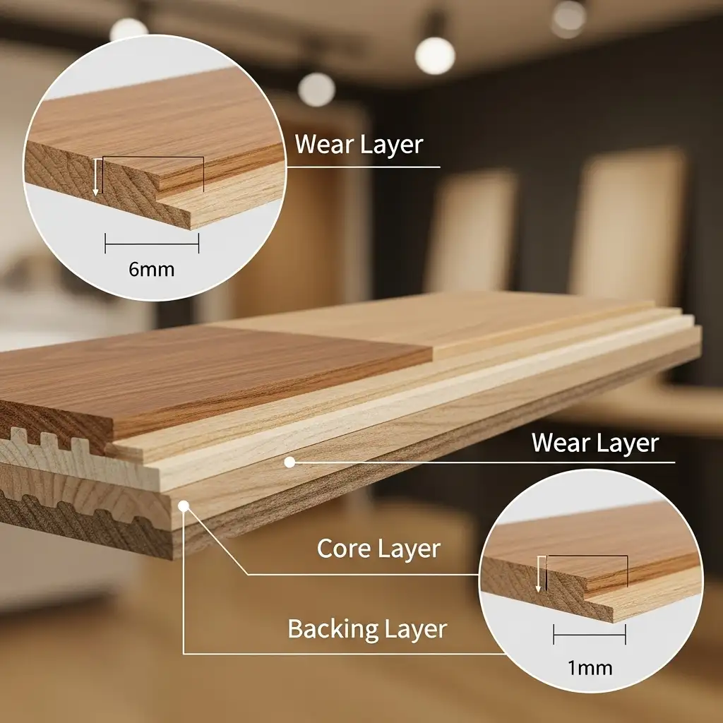 Engineered Hardwood Wear Layer Thickness