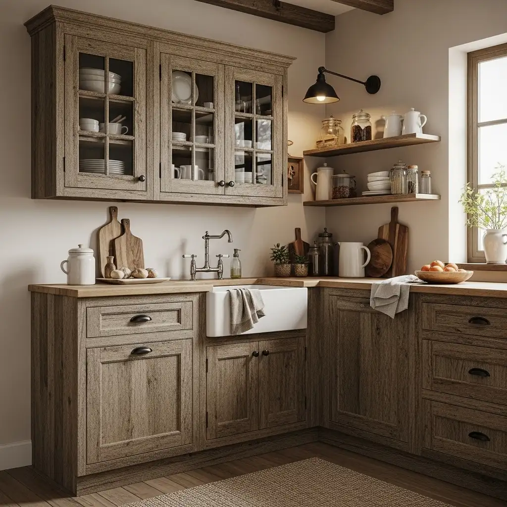 Oak Farmhouse Kitchen