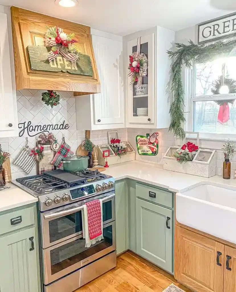 The Kitchen Heart of the Cottage Home