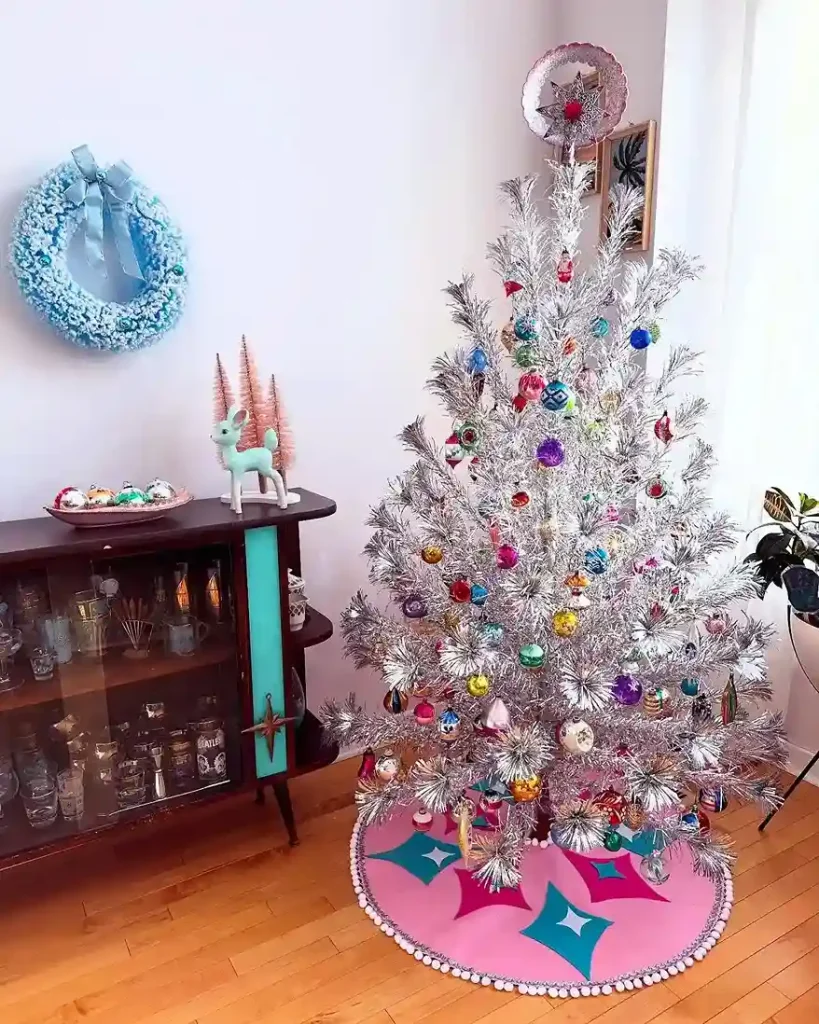 Vintage Christmas Tree Candolier Lights