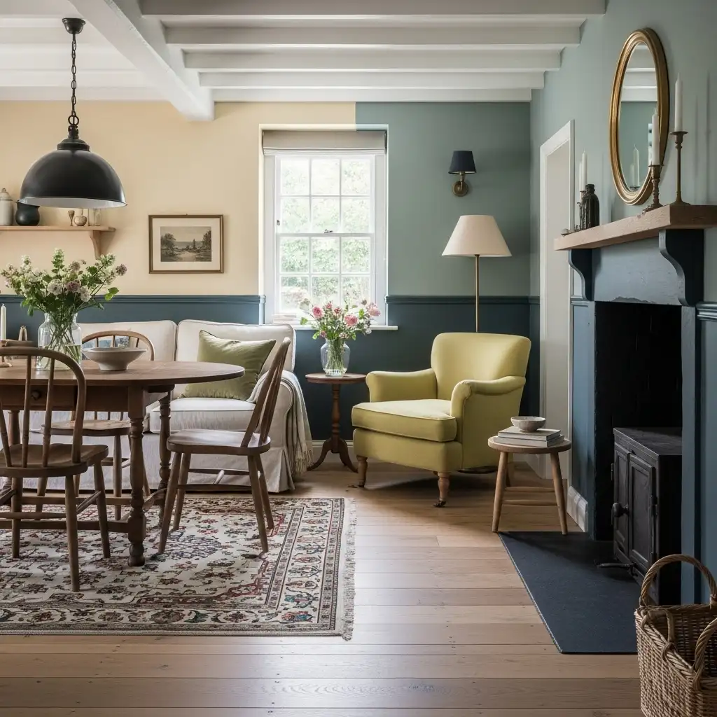 English Cottage Soft, Earthy Color Palette