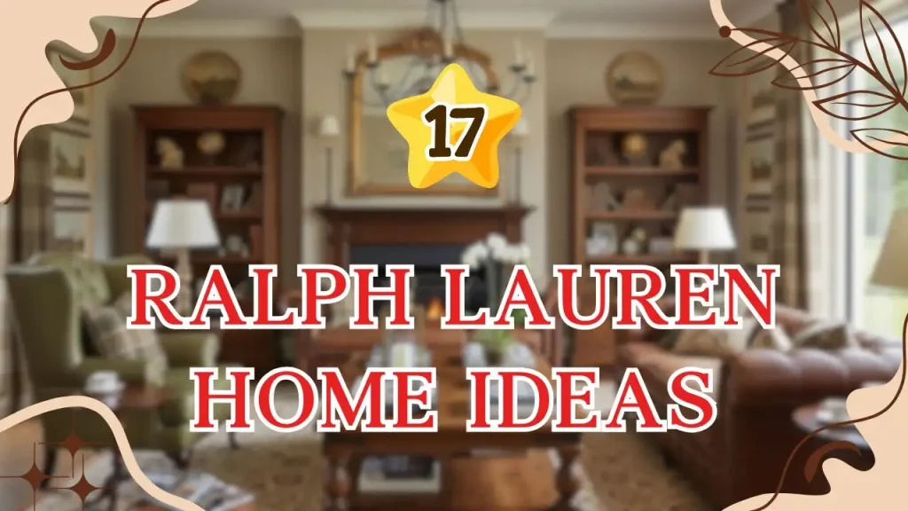 Ralph Lauren Home Ideas