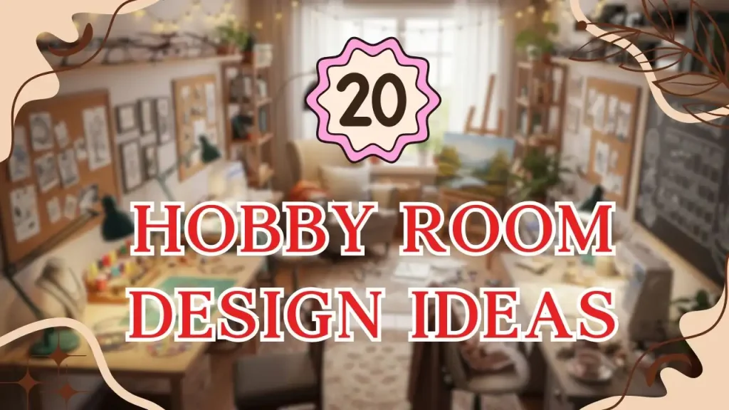 hobby room design ideas