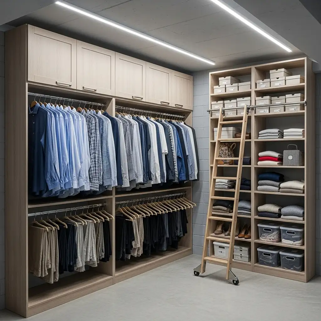 basement closet Vertical Maximization