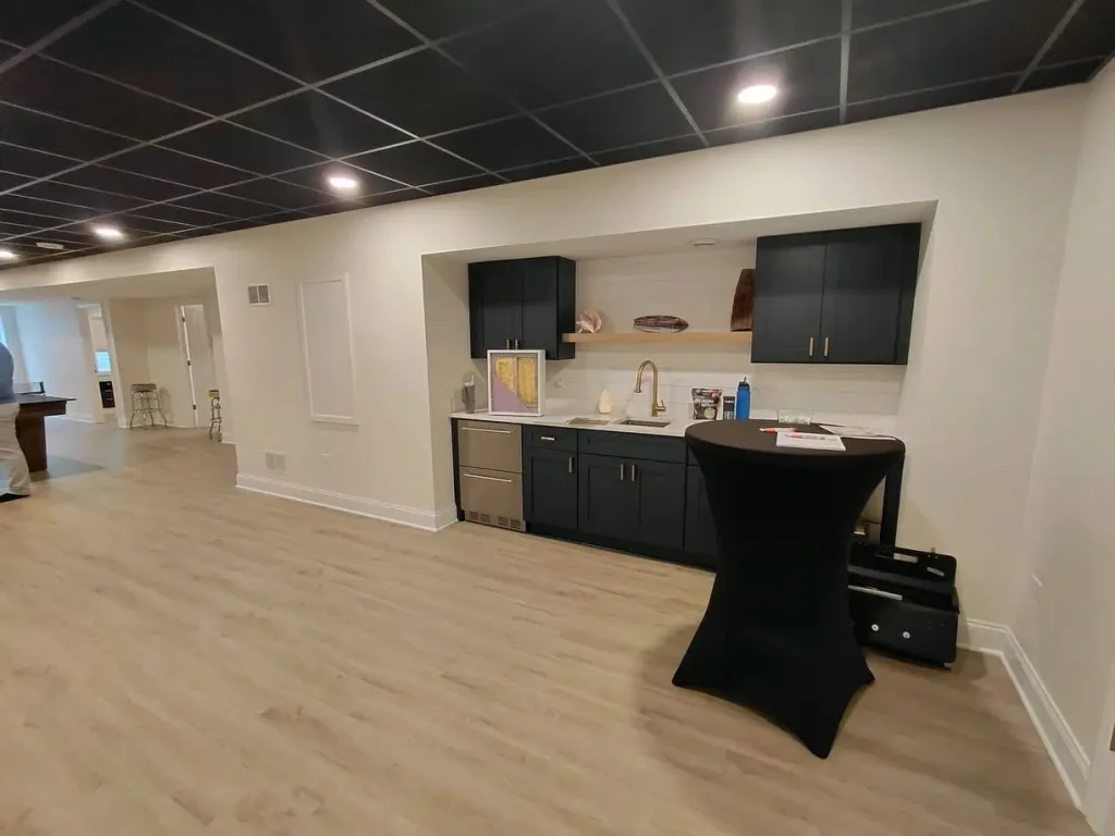 basement remodel ceiling