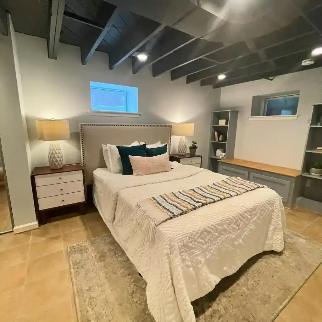 Basement bedrooms idea