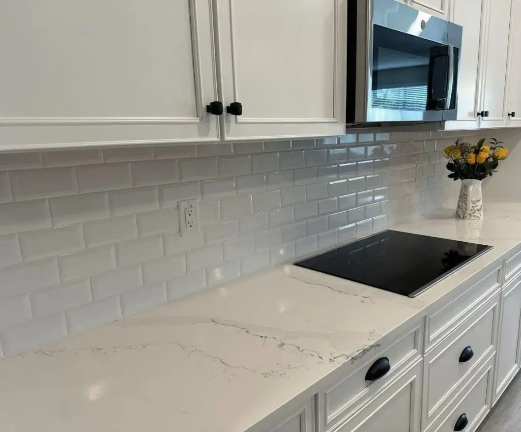 basement kitchen Subway Tile Classic