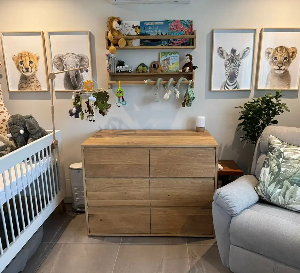 small nursery ideas Pegboard Storage Walls