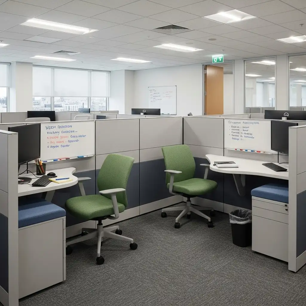 cubicle office Collaborative Corner