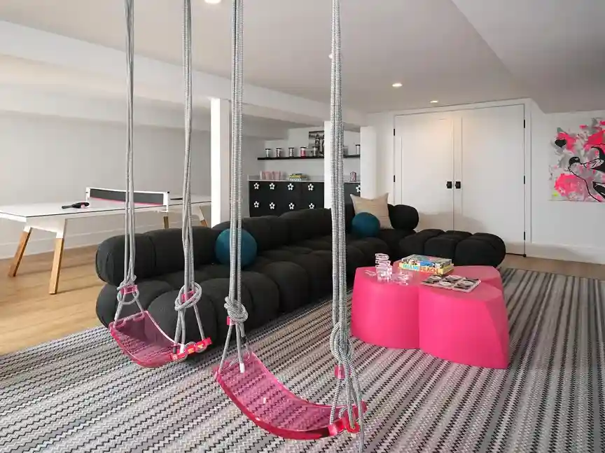 Sports Bar Theme basement