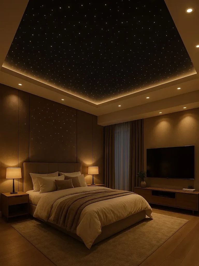 Star Ceiling bedroom