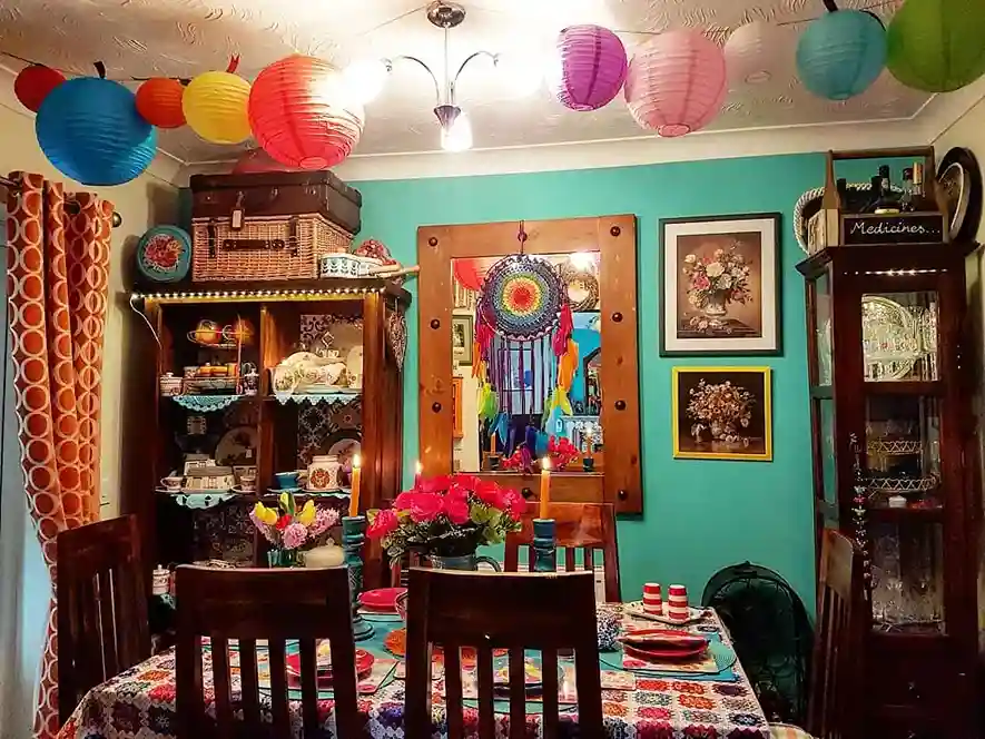 Paper Lanterns ceiling