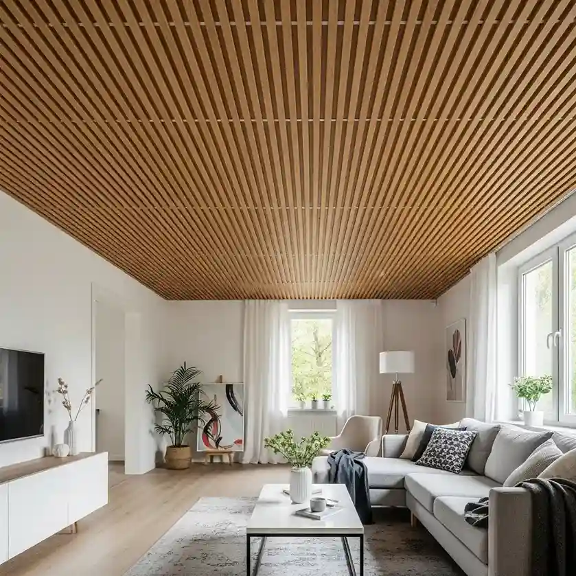 Budget-Friendly DIY with Peel-and-Stick Slats