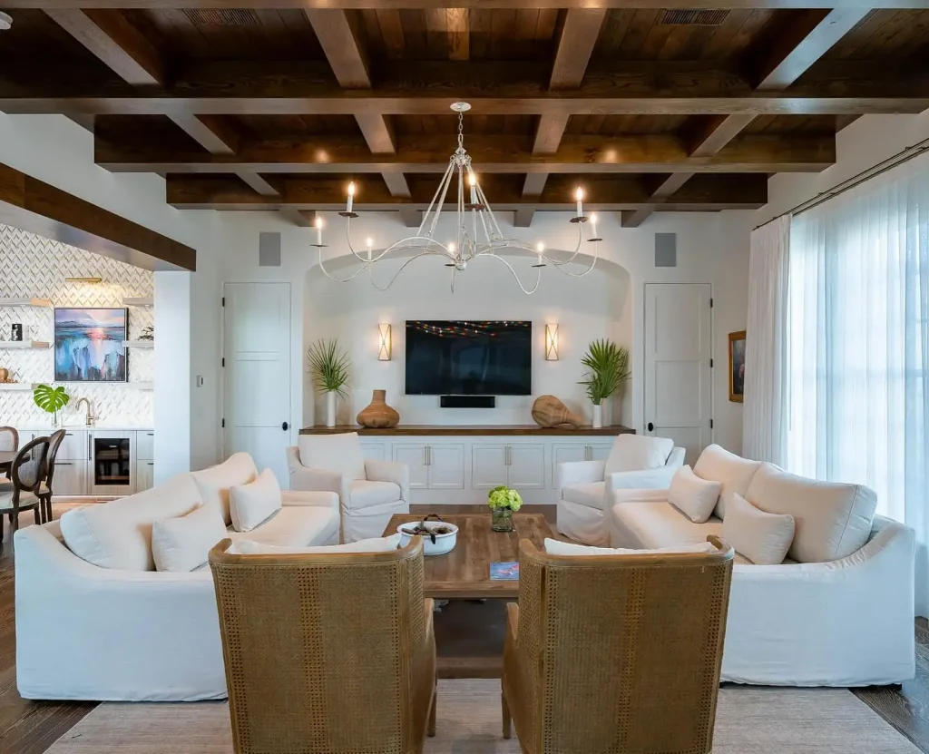 wood ceilings Splurge on Focal Points