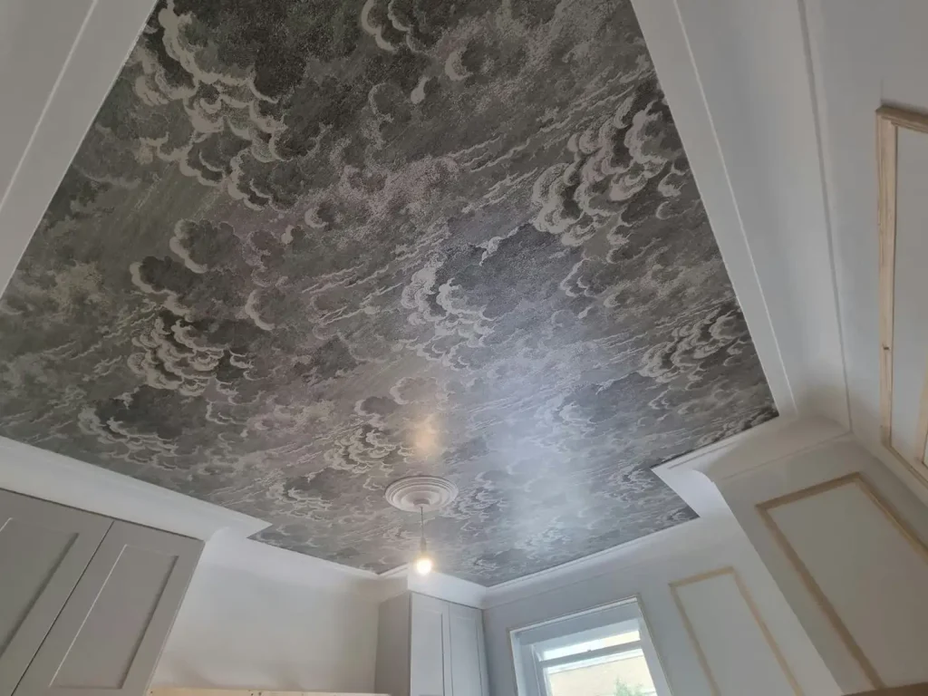 Ceiling Wallpaper Cloud and Sky Patterns