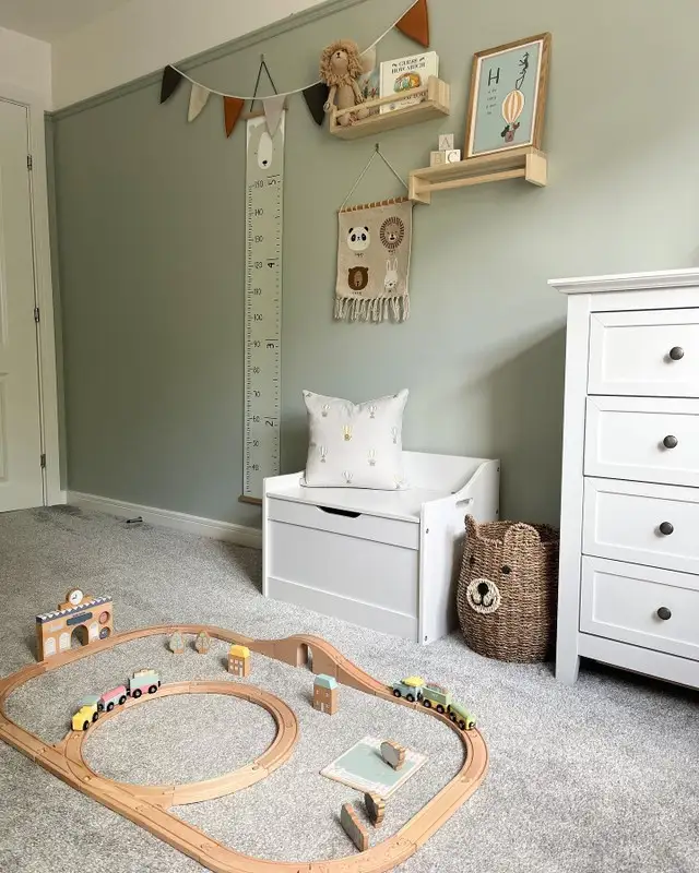 Baby Nursery Soft Pastel Color Scheme