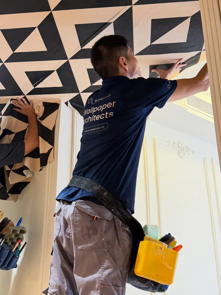 Ceiling Wallpaper Geometric Modern Patterns