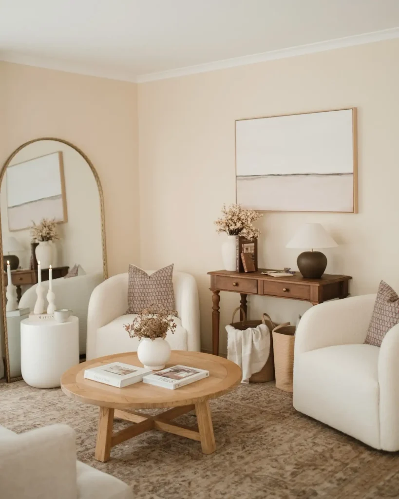 Round Coffee Table living room