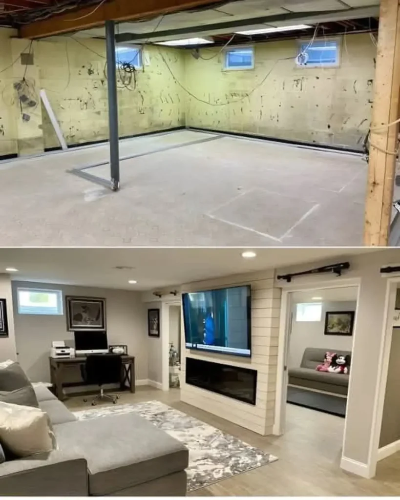 basement remodel small