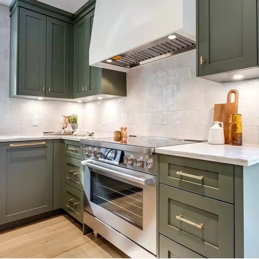Sage Green Cabinets