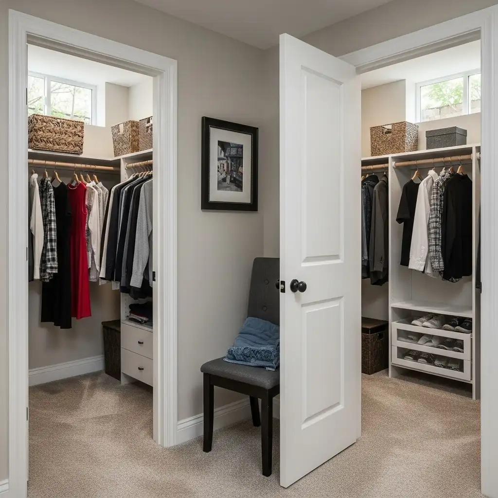 basement walk in closet Cost-Effective Solution