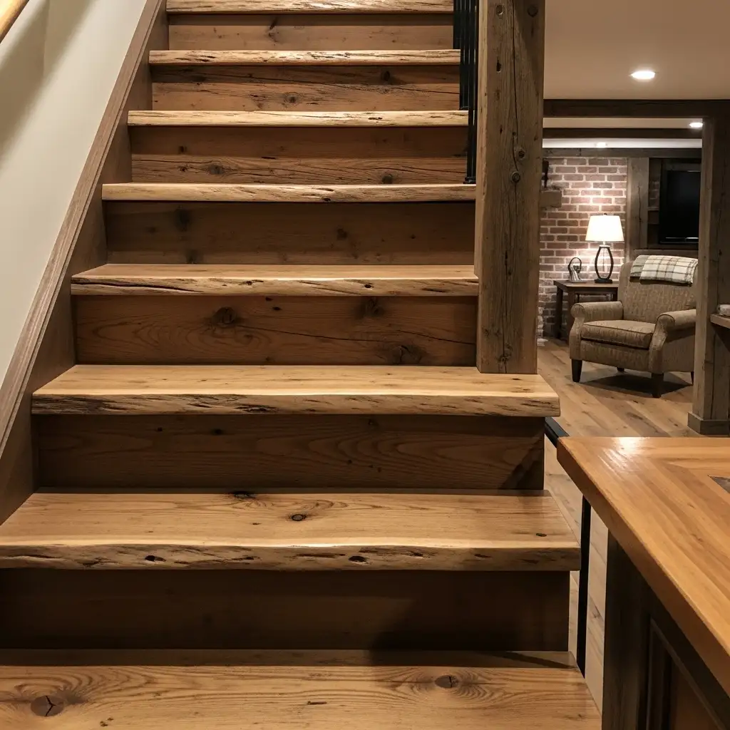 Reclaimed Wood with a Live Edge