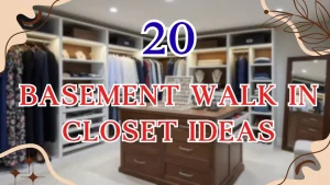 Basement Walk In Closet