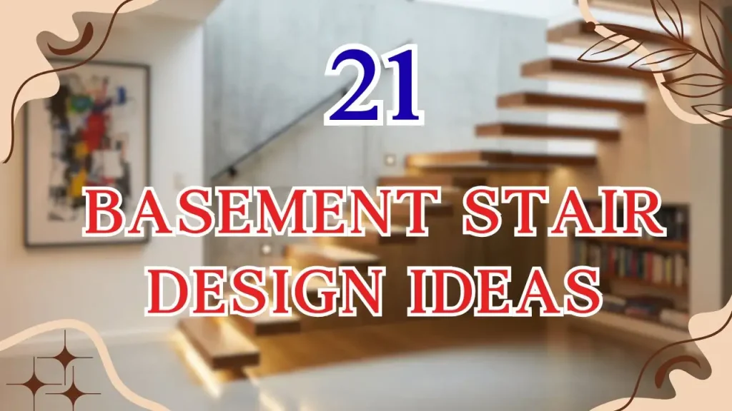 Basement stair design ideas