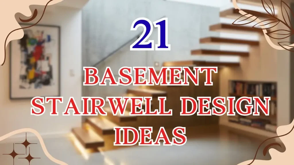Basement stairwell design