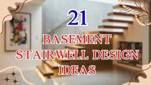 Basement stairwell design
