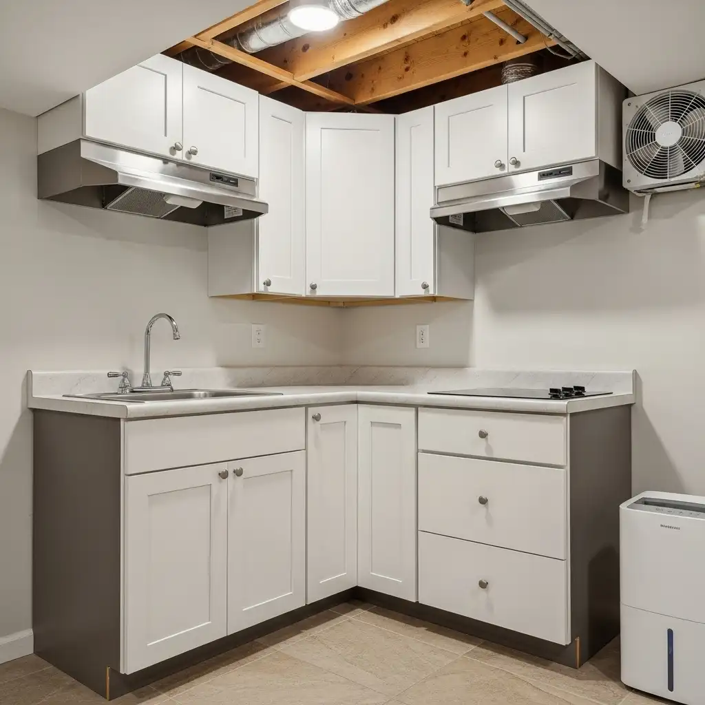 Basement Kitchenette Ventilation