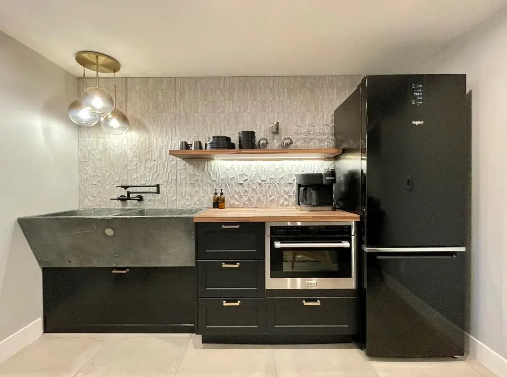 Basement Kitchenettes