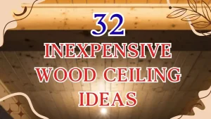 Inexpensive Wood Ceiling