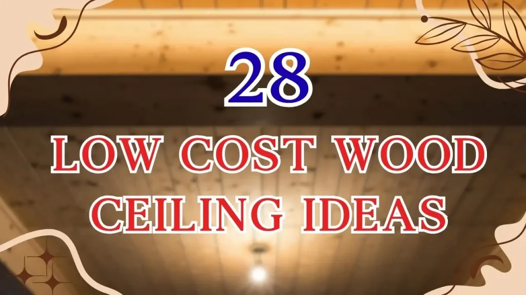 low cost Wood Ceiling