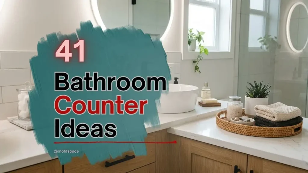 Bathroom Counter Ideas