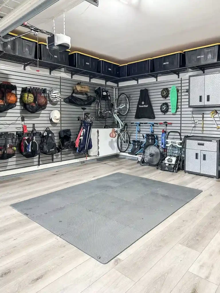 garage ideas slatwall