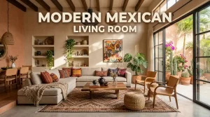 Modern mexican living room ideas