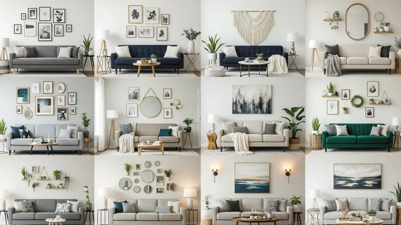 Wall Decor Above Couch